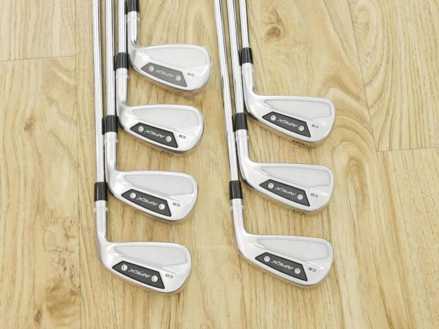 Iron set : Callaway : ชุดเหล็ก Callaway APEX CB Forged (รุ่นล่าสุด ปี 2024) มีเหล็ก 4-10 (7 ชิ้น) ก้านเหล็ก NS Pro Modus 115 Flex S