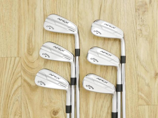 Iron set : Callaway : ชุดเหล็ก Callaway APEX Pro Forged (ออกปี 2022) มีเหล็ก 5-Pw (6 ชิ้น) ก้านเหล็ก NS Pro 950 NEO Flex S