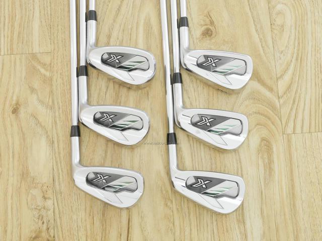 Iron set : XXIO : ชุดเหล็ก XXIO X-eks Forged (รุ่นล่าสุด ปี 2022) มีเหล็ก 6-Pw,Aw (6 ชิ้น) ก้านเหล็ก NS Pro Zelos 7 Flex R