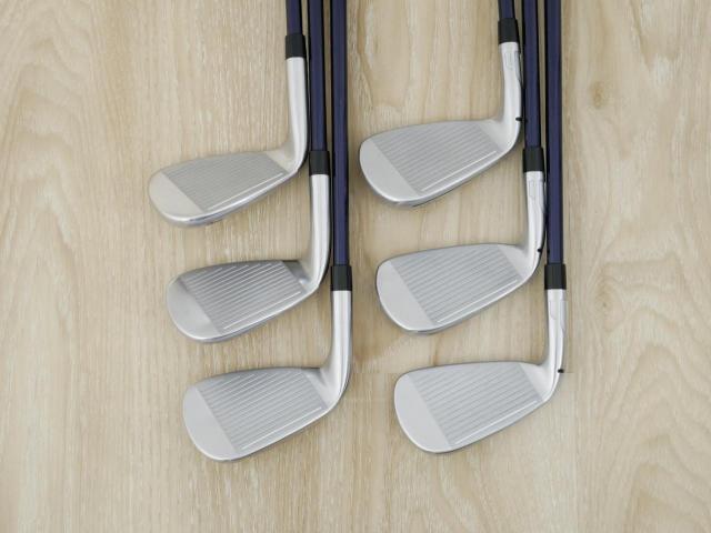 Iron set : Taylormade : ชุดเหล็ก Taylormade Qi (รุ่นล่าสุด ออกปี 2024 Japan Spec.) มีเหล็ก 6-Pw,Aw (6 ชิ้น) ก้านกราไฟต์ Mitsubishi Diamana TM60 Flex S