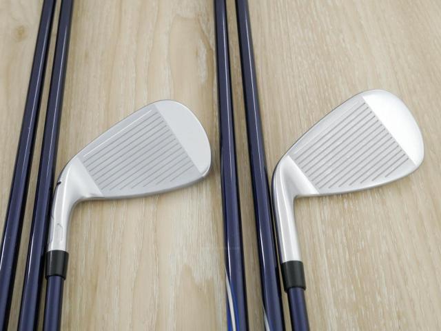 Iron set : Taylormade : ชุดเหล็ก Taylormade Qi (รุ่นล่าสุด ออกปี 2024 Japan Spec.) มีเหล็ก 6-Pw,Aw (6 ชิ้น) ก้านกราไฟต์ Mitsubishi Diamana TM60 Flex S