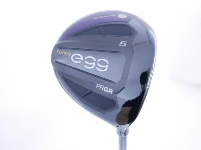 Fairway Wood : PRGR : หัวไม้ 5 PRGR Super Egg (รุ่นปี 2020 หน้าเด้งเกินกฏ COR 0.84 หายากมาก) Loft 17 ก้าน M-37 Flex R