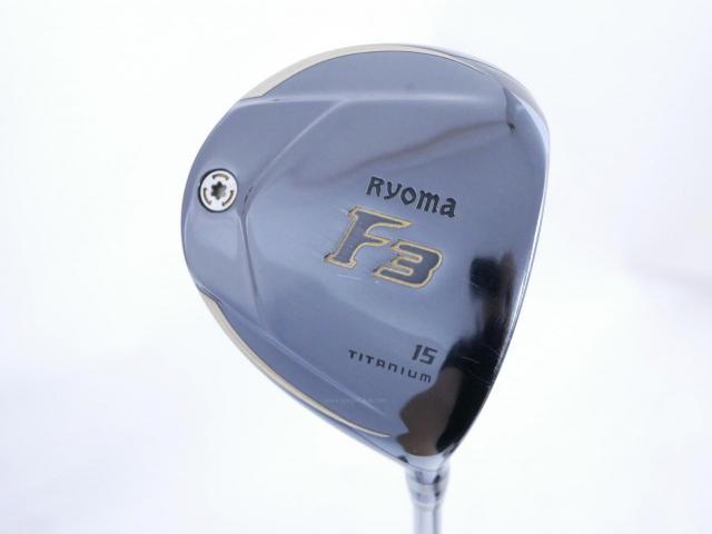 Fairway Wood : Other Brand : **มีตำหนิ** หัวไม้ 3 Ryoma F Titanium (ปี 2020 ไกลมากๆ) Loft 15 ก้าน Ryoma Beyond Power Flex ∞