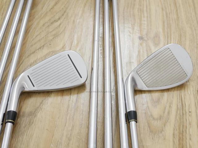 Iron set : Taylormade : ชุดเหล็ก Taylormade Gloire G (รุ่นใหม่ ท๊อปสุด ตีไกลมากๆ เหล็ก 7 Loft 26.5 หน้าเด้ง) มีเหล็ก 5-Pw,Aw,Sw (8 ชิ้น) ก้านเหล็ก NS Pro 830 Flex R