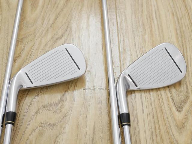 Iron set : Taylormade : ชุดเหล็ก Taylormade Gloire G (รุ่นใหม่ ท๊อปสุด ตีไกลมากๆ เหล็ก 7 Loft 26.5 หน้าเด้ง) มีเหล็ก 5-Pw,Aw,Sw (8 ชิ้น) ก้านเหล็ก NS Pro 830 Flex R