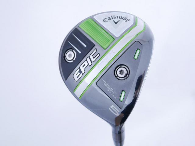 Fairway Wood : callaway : หัวไม้ 5 Callaway EPIC MAX (รุ่นปี 2021) Loft 18 ก้าน Mitsubishi Diamana 40 Flex R