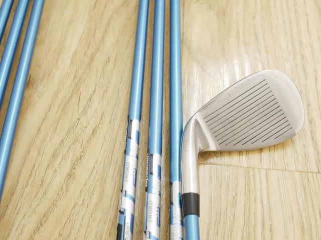 Iron set : Katana : ชุดเหล็ก Katana Sword Izu Max SX (หน้าเด้ง) มีเหล็ก 6-Pw,Aw,Sw (7 ชิ้น) ก้านกราไฟต์ Speeder 589 FLex R