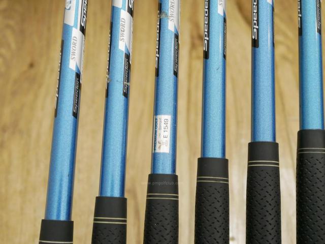 Iron set : Katana : ชุดเหล็ก Katana Sword Izu Max SX (หน้าเด้ง) มีเหล็ก 6-Pw,Aw,Sw (7 ชิ้น) ก้านกราไฟต์ Speeder 589 FLex R