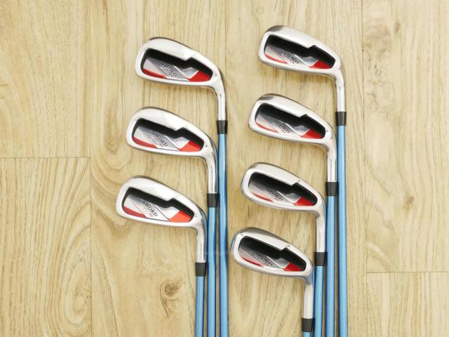 Iron set : Katana : ชุดเหล็ก Katana Sword Izu Max SX (หน้าเด้ง) มีเหล็ก 6-Pw,Aw,Sw (7 ชิ้น) ก้านกราไฟต์ Speeder 589 FLex R