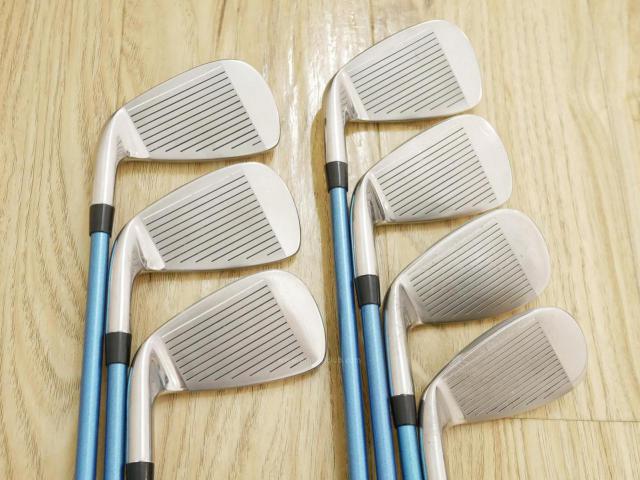 Iron set : Katana : ชุดเหล็ก Katana Sword Izu Max SX (หน้าเด้ง) มีเหล็ก 6-Pw,Aw,Sw (7 ชิ้น) ก้านกราไฟต์ Speeder 589 FLex R