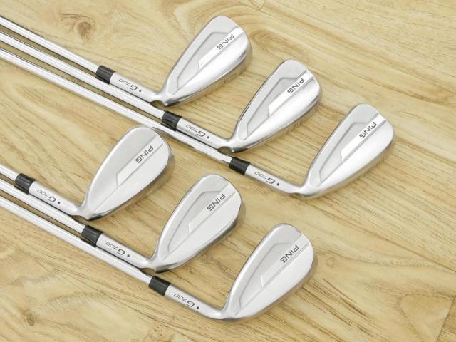 Iron set : Ping : ชุดเหล็ก Ping G700 (ปี 2019 Japan Spec. ใบใหญ่ ง่ายที่สุด ไกลที่สุดของ Ping) มีเหล็ก 5-Pw (6 ชิ้น) ก้านเหล็ก NS Pro 850 Flex R