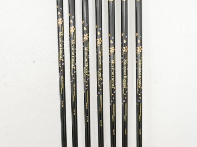 Iron set : Other Brand : ชุดเหล็ก Mutsumi Honma MH608 Maraging (ใบใหญ่ ตีง่าย ไกล) มีเหล็ก 6-Pw,Aw,Sw (7 ชิ้น) ก้านกราไฟต์ Flex SR