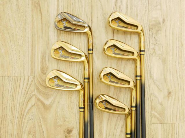 Iron set : Other Brand : ชุดเหล็ก Mutsumi Honma MH608 Maraging (ใบใหญ่ ตีง่าย ไกล) มีเหล็ก 6-Pw,Aw,Sw (7 ชิ้น) ก้านกราไฟต์ Flex SR