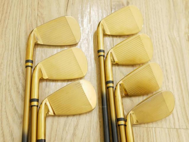 Iron set : Other Brand : ชุดเหล็ก Mutsumi Honma MH608 Maraging (ใบใหญ่ ตีง่าย ไกล) มีเหล็ก 6-Pw,Aw,Sw (7 ชิ้น) ก้านกราไฟต์ Flex SR