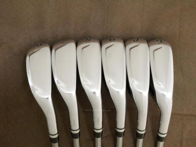 Iron set : Miura : ชุดเหล็ก Miura EI-801 (ออกปี 2021 ใบใหญ่ ตีง่าย ไกลมากๆ) มีเหล็ก 6-Pw,Aw (6 ชิ้น) ก้าน Steelfiber i95 Flex R