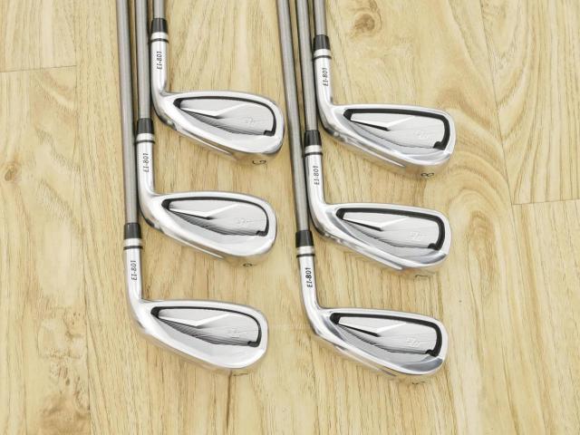 Iron set : Miura : ชุดเหล็ก Miura EI-801 (ออกปี 2021 ใบใหญ่ ตีง่าย ไกลมากๆ) มีเหล็ก 6-Pw,Aw (6 ชิ้น) ก้าน Steelfiber i95 Flex R