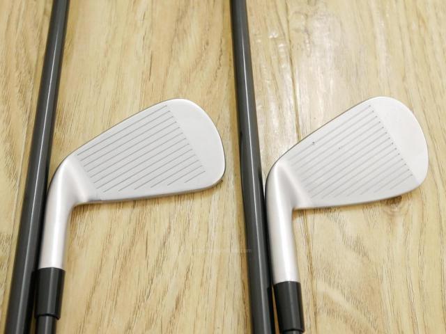 Iron set : Taylormade : ชุดเหล็ก Taylormade P770 Forged (รุ่นล่าสุด ปี 2023 นุ่ม แน่น)  มีเหล็ก 5-Pw (6 ชิ้น) ก้านกราไฟต์ Mitsubishi Diamana Thump i95 Flex S