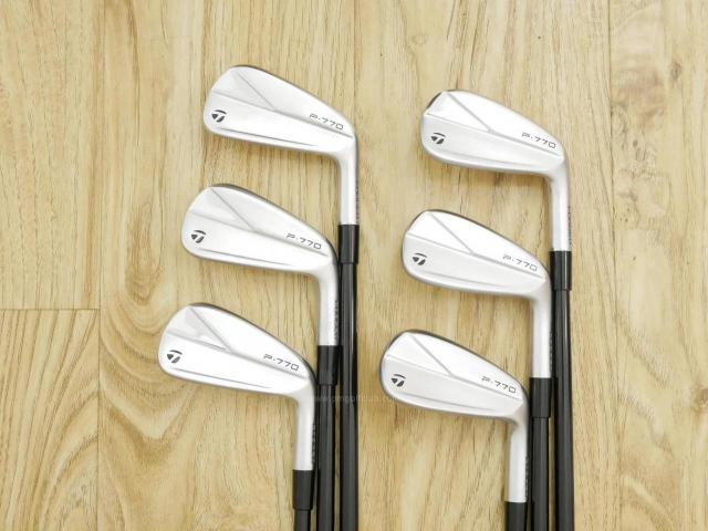 Iron set : Taylormade : ชุดเหล็ก Taylormade P770 Forged (รุ่นล่าสุด ปี 2023 นุ่ม แน่น)  มีเหล็ก 5-Pw (6 ชิ้น) ก้านกราไฟต์ Mitsubishi Diamana Thump i95 Flex S