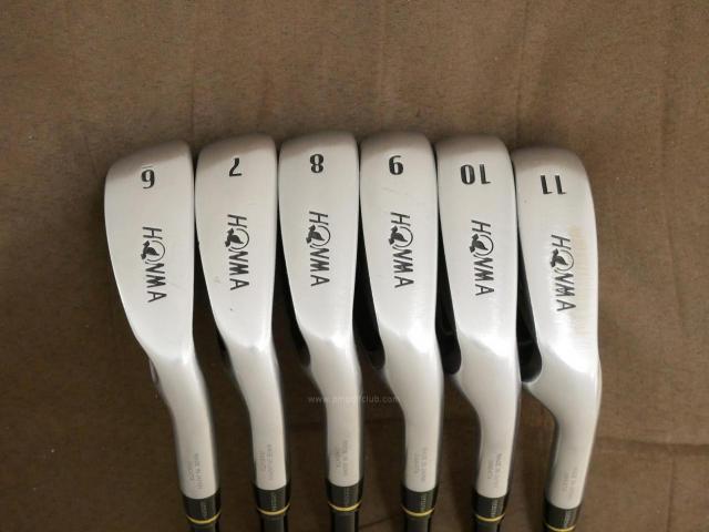 Iron set : Honma : ชุดเหล็ก Honma AMAZING Spec (หน้าเด้ง โกงองศาสุดๆ ไกลที่สุด) มีเหล็ก 6-11 (6 ชิ้น) ก้านกราไฟต์ Flex R