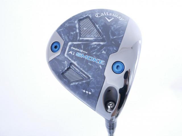 Driver : Callaway : ไดรเวอร์ Callaway Paradym Ai SMOKE Triple Diamond (รุ่นล่าสุด ปี 2024 Low Spin สุดๆๆ) Loft 9 (ปรับได้) ก้าน Mitsubishi Diamana ZF40 Flex S