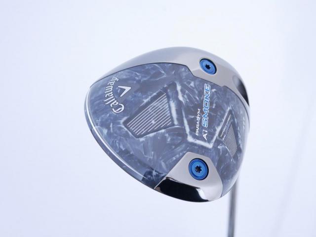 Driver : Callaway : ไดรเวอร์ Callaway Paradym Ai SMOKE Triple Diamond (รุ่นล่าสุด ปี 2024 Low Spin สุดๆๆ) Loft 9 (ปรับได้) ก้าน Mitsubishi Diamana ZF40 Flex S