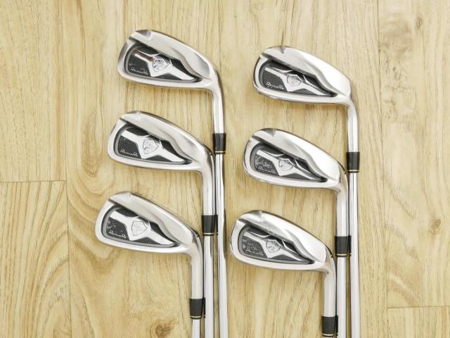 Iron set : Romaro : ชุดเหล็ก Romaro Ray Alpha (ปี 2017 ใบใหญ่ หน้า Titanium) มีเหล็ก 5-Pw (6 ชิ้น) ก้านเหล็ก NS Pro 950 Flex S