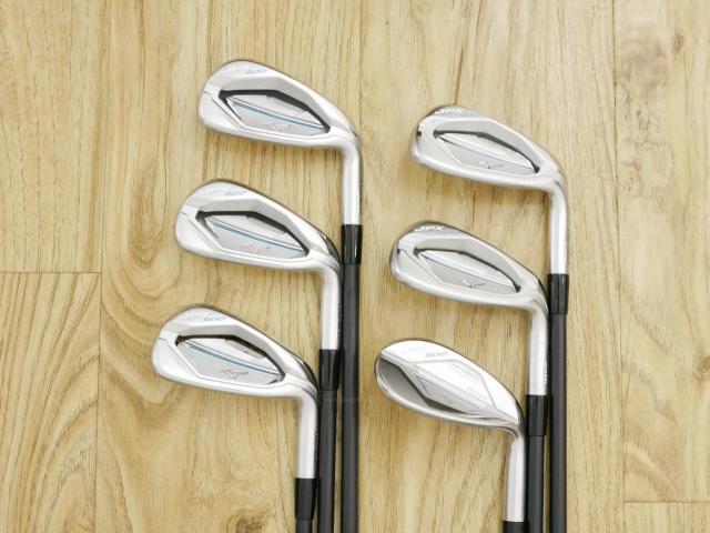 Iron set : Mizuno : ชุดเหล็ก Mizuno JPX 900 Hot Metal (ตัวท้อป ใบใหญ่ ตีง่าย ไกล) มีเหล็ก 6-Pw,Sw (6 ชิ้น) ก้านกราไฟต์ Project X LZ 45g Lite Flex R2