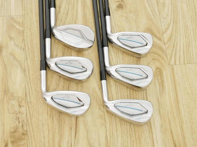 Iron set : Mizuno : ชุดเหล็ก Mizuno JPX 900 Hot Metal (ตัวท้อป ใบใหญ่ ตีง่าย ไกล) มีเหล็ก 6-Pw,Sw (6 ชิ้น) ก้านกราไฟต์ Project X LZ 45g Lite Flex R2