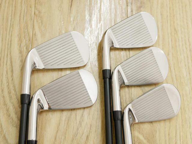 Iron set : Callaway : ชุดเหล็ก Callaway Paradym Ai Smoke (รุ่นล่าสุด ออกปี 2024 ตีง่ายมาก ไกล Japan Spec.) มีเหล็ก 6-Pw (5 ชิ้น) ก้านกราไฟต์ Fujikura TENSEI 50 Flex R