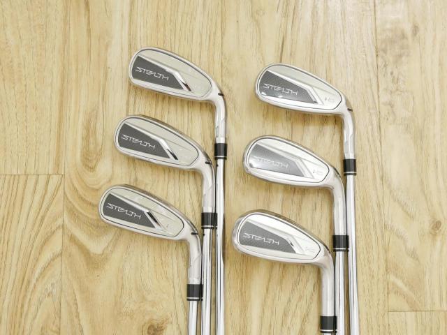 Iron set : Taylormade : ชุดเหล็ก Taylormade Stealth HD (ออกปี 2022 Japan Spec. ใบใหญ่มาก ตีง่ายสุดๆ) มีเหล็ก 5-Pw (6 ชิ้น) ก้านเหล็ก KBS Max MT 80 Flex S