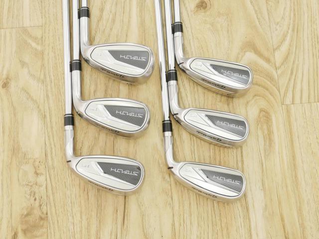 Iron set : Taylormade : ชุดเหล็ก Taylormade Stealth HD (ออกปี 2022 Japan Spec. ใบใหญ่มาก ตีง่ายสุดๆ) มีเหล็ก 5-Pw (6 ชิ้น) ก้านเหล็ก KBS Max MT 80 Flex S