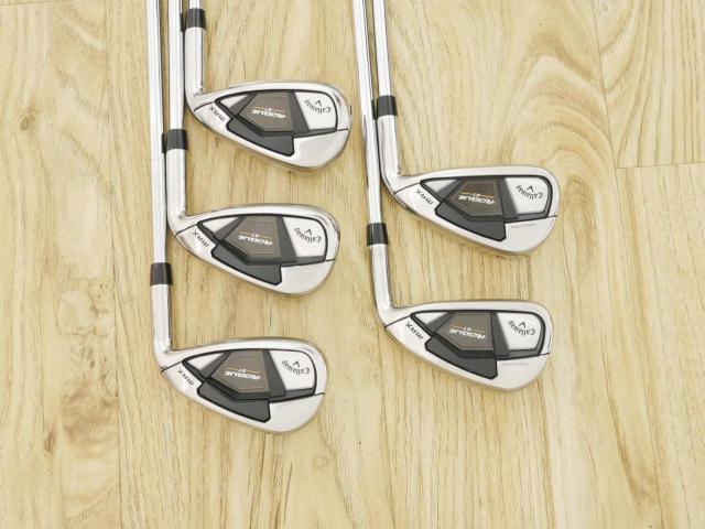 Iron set : Callaway : ชุดเหล็ก Callaway Rogue ST Max (ออกปี 2022 ตีง่าย ไกลมาก) มีเหล็ก 6-Pw (5 ชิ้น) ก้านเหล็ก Dynamic Gold 95 S200