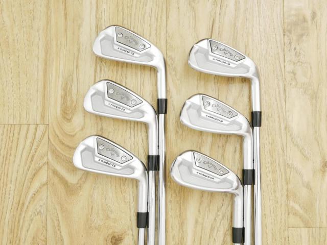 Iron set : Callaway : ชุดเหล็ก Callaway X Forged CB (รุ่นปี 2022) มีเหล็ก 5-Pw (6 ชิ้น) ก้านเหล็ก NS Pro Modus 120 Flex S