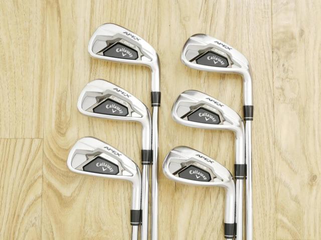 Iron set : Callaway : ชุดเหล็ก Callaway APEX DCB Forged (ปี 2022) มีเหล็ก 5-Pw (6 ชิ้น) ก้านเหล็ก NS Pro ZELOS 7 Flex S