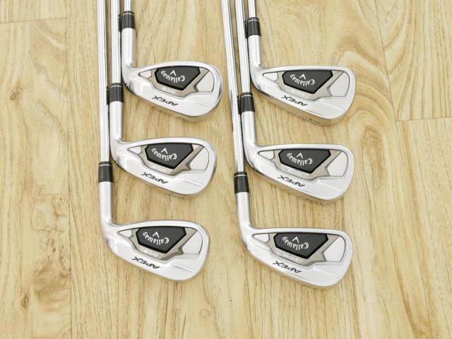 Iron set : Callaway : ชุดเหล็ก Callaway APEX DCB Forged (ปี 2022) มีเหล็ก 5-Pw (6 ชิ้น) ก้านเหล็ก NS Pro ZELOS 7 Flex S