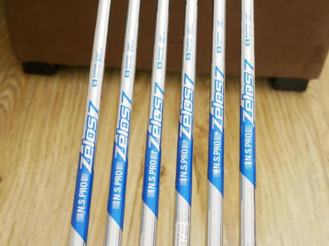 Iron set : Callaway : ชุดเหล็ก Callaway APEX DCB Forged (ปี 2022) มีเหล็ก 5-Pw (6 ชิ้น) ก้านเหล็ก NS Pro ZELOS 7 Flex S