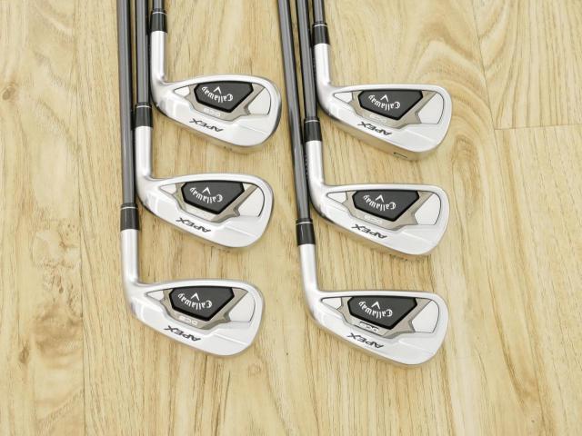 Iron set : Callaway : ชุดเหล็ก Callaway APEX DCB Forged (ปี 2022) มีเหล็ก 5-Pw (6 ชิ้น) ก้านกราไฟต์ Mitsubishi Diamana 55 Flex R